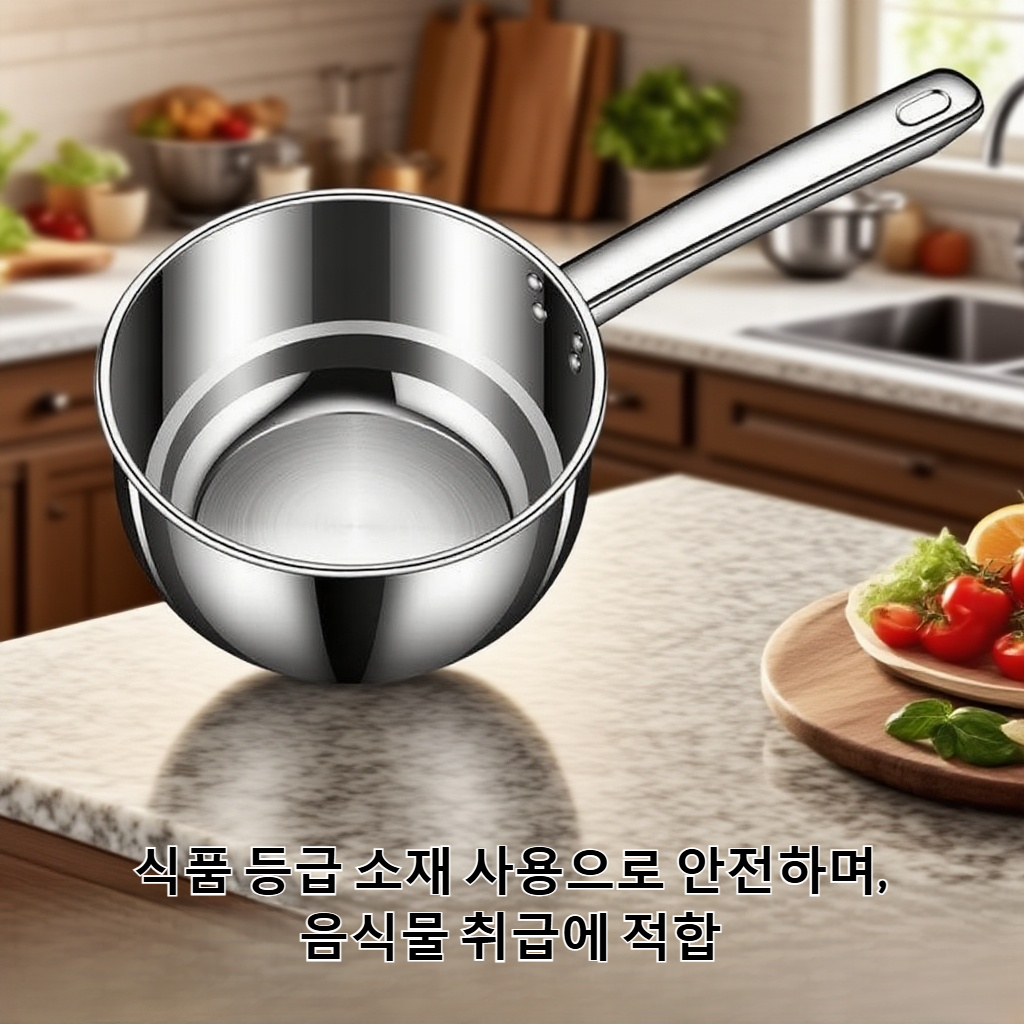 두꺼워진 스테인리스 스틸 물통