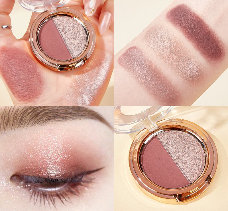 อายแชโดว์พาเลทสองสีกันน้ำ