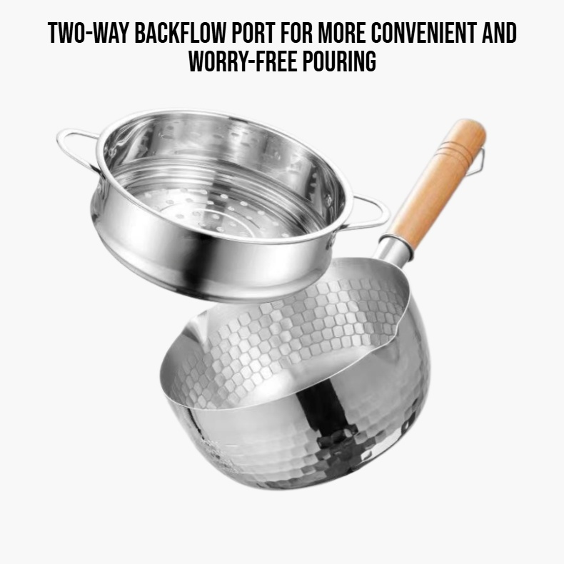 Japanese style snow pan