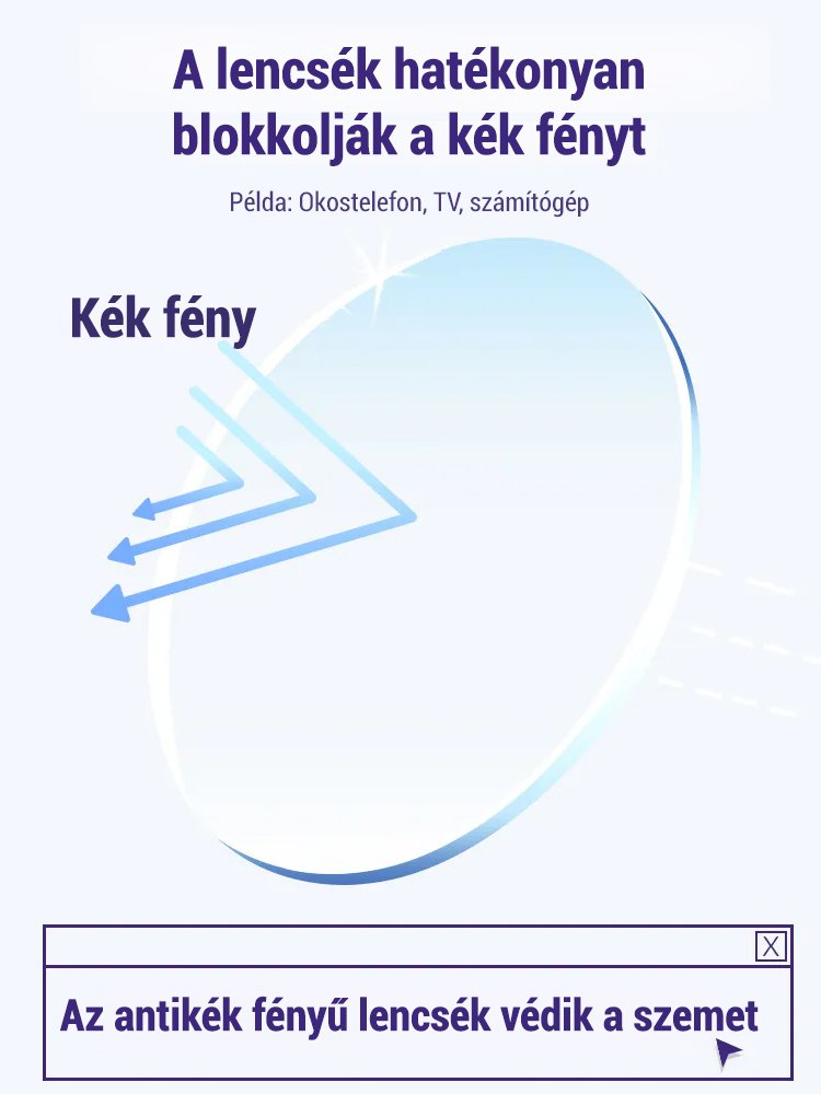 【Hölgyeknek készült】Divatos, strasszköves, kékfény-szűrős olvasószemüveg