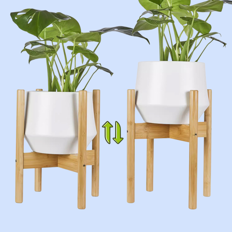 竹製幅伸縮可能花棚