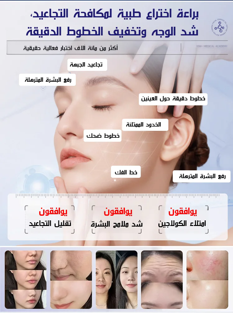 مجموعة مكونة من أربعة: سيرومات إصلاح عميق للبشرة