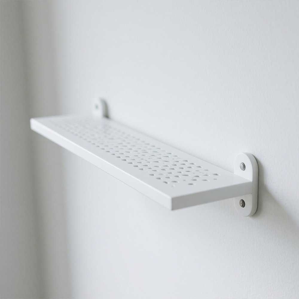 白い収納ラック