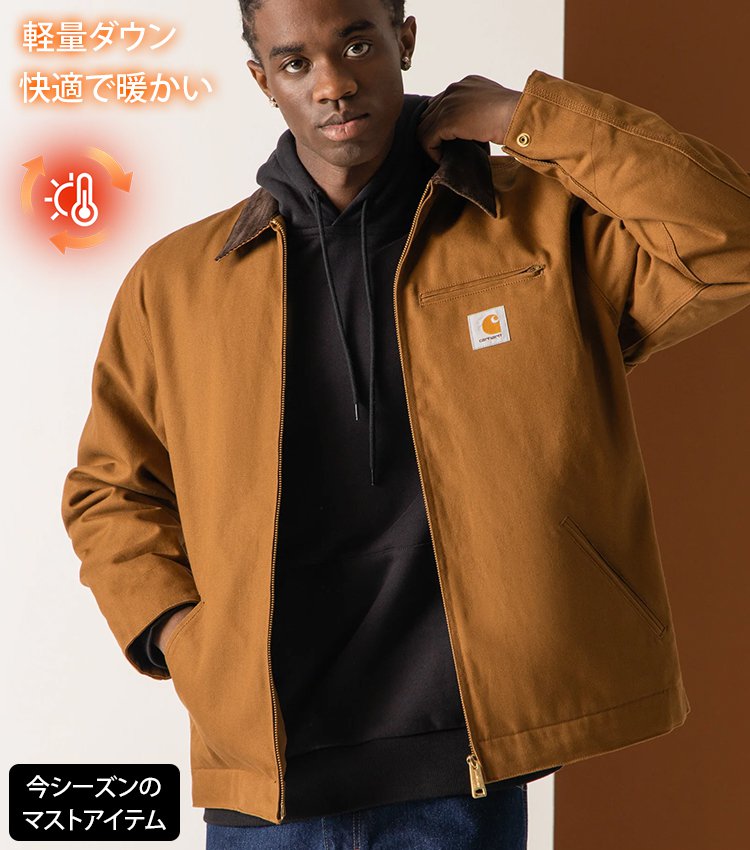 カーハートクラシックなラペルジャケット