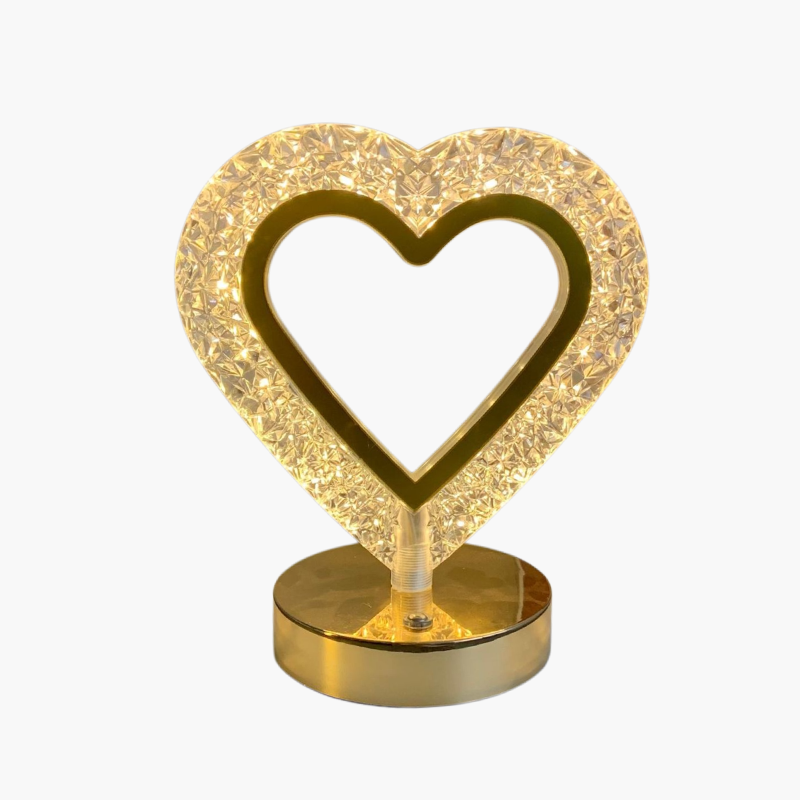 크리스탈 테이블 램프