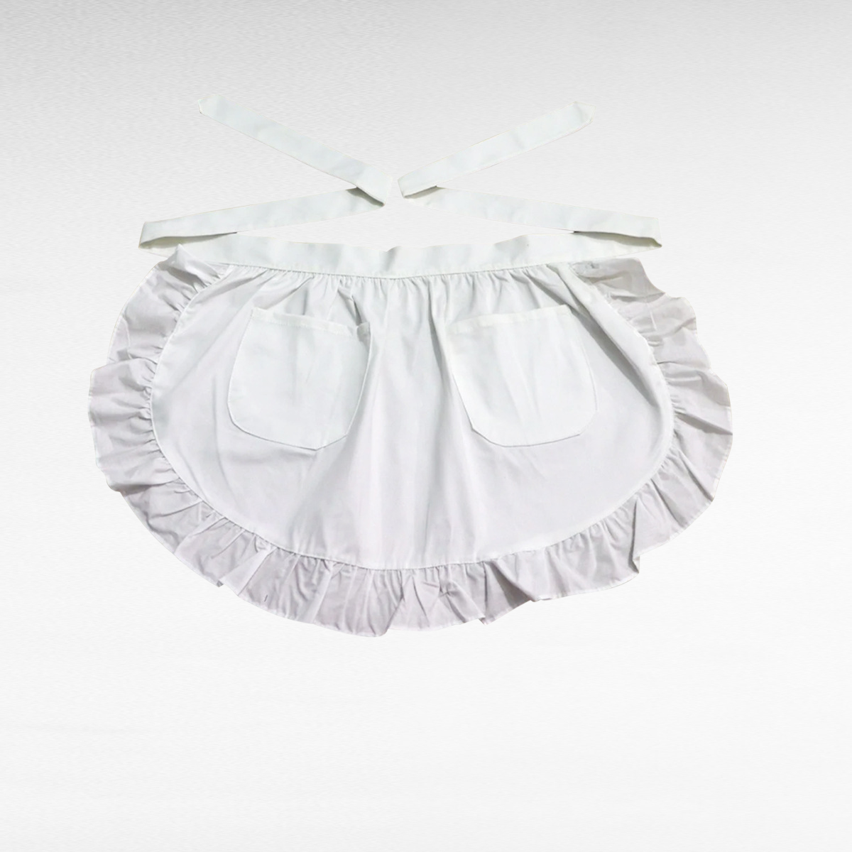 Niedliche Schürze im Prinzessinnen-Stil für die Küche und den Haushalt