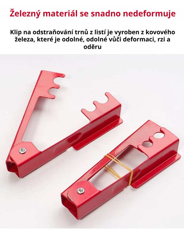 Bezpečné používání kleští na trny růží