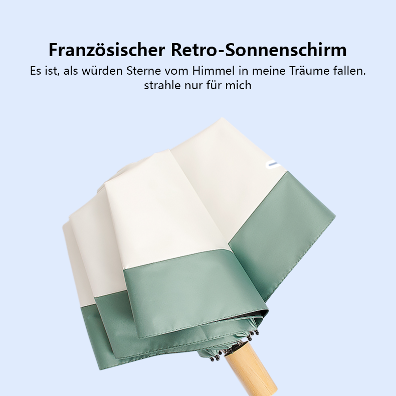 Französischer Retro-Sonnenschirm