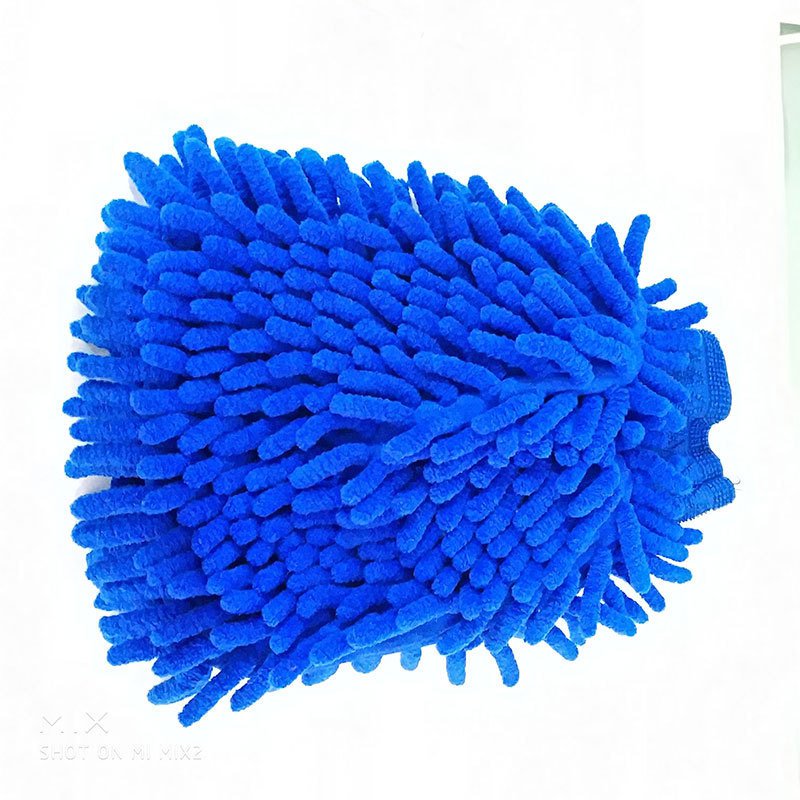 Chenille gloves car wash gloves car cleaning cloth coral polyp