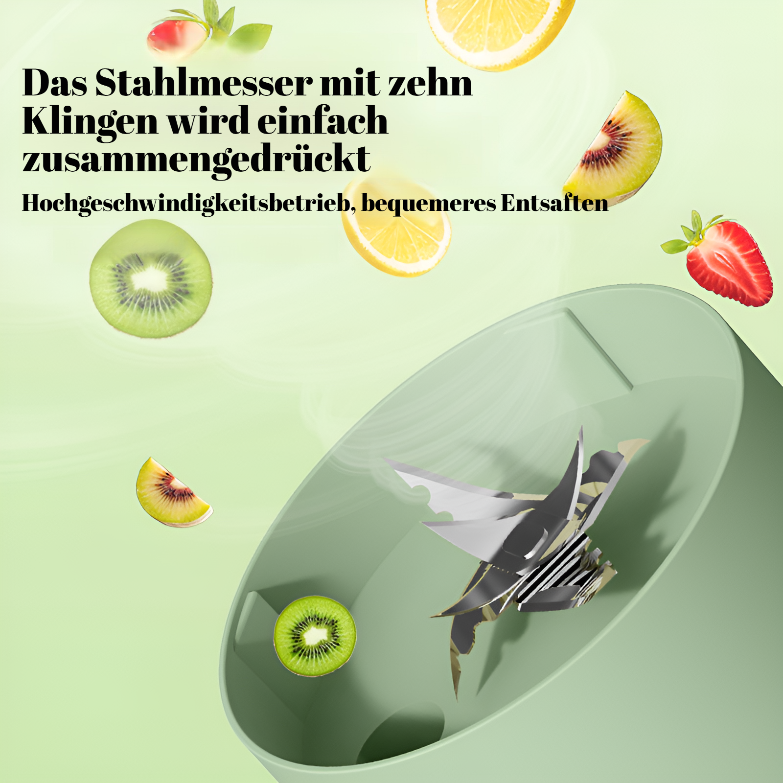 Neuer Ton-Ton-Entsafterbecher, multifunktionaler, frischer Saft, kabelloser, tragbarer Entsafter für