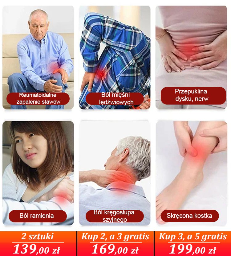 Żel przeciwbólowy na podagrę