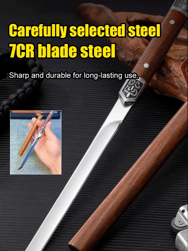 High quality hammer pattern precision steel knife