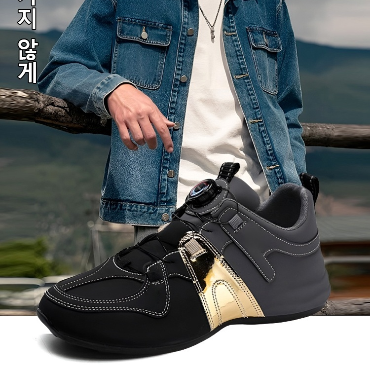 유럽 스핀버튼 남성 캐주얼화