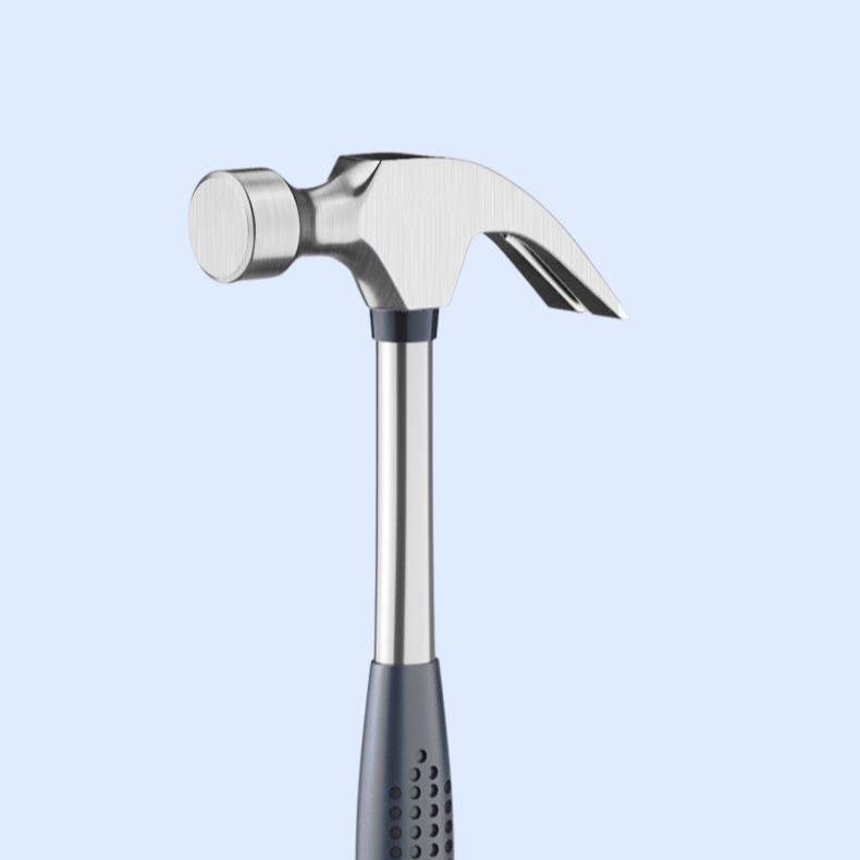 Industrial Grade High Carbon Steel Claw Hammer