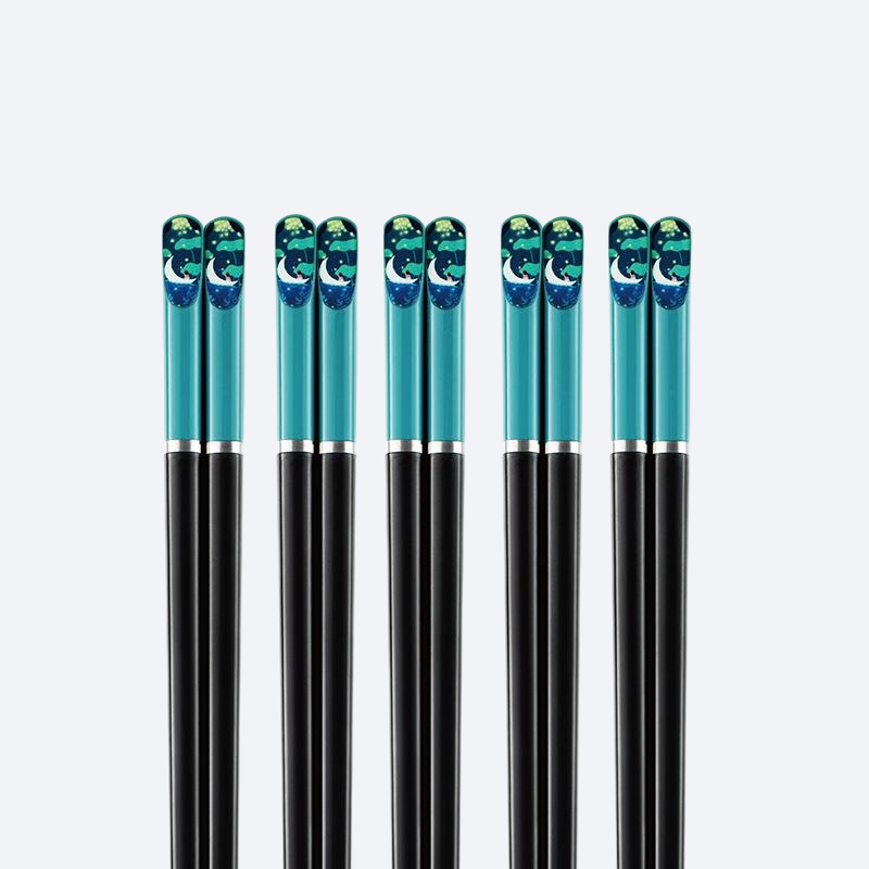 耐高温多色オプション合金箸セット