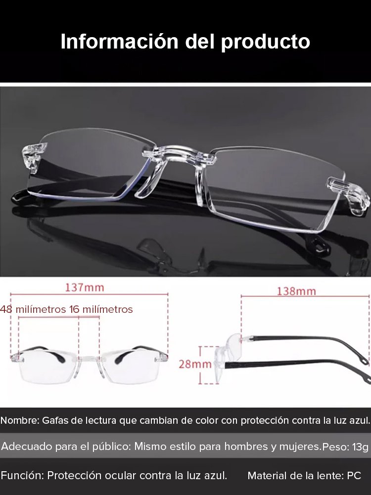  ¡Lentes que se adaptan a ti!  Con autoenfoque y filtro azul por solo dos hamburguesas