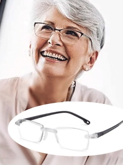 SL-Brýle na čtení měnící barvu proti modrému světlu