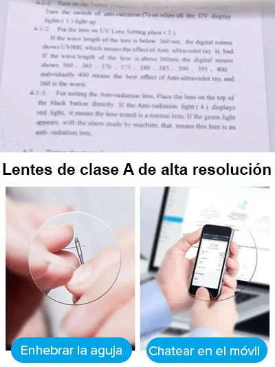  ¡Lentes que se adaptan a ti!  Con autoenfoque y filtro azul por solo dos hamburguesas