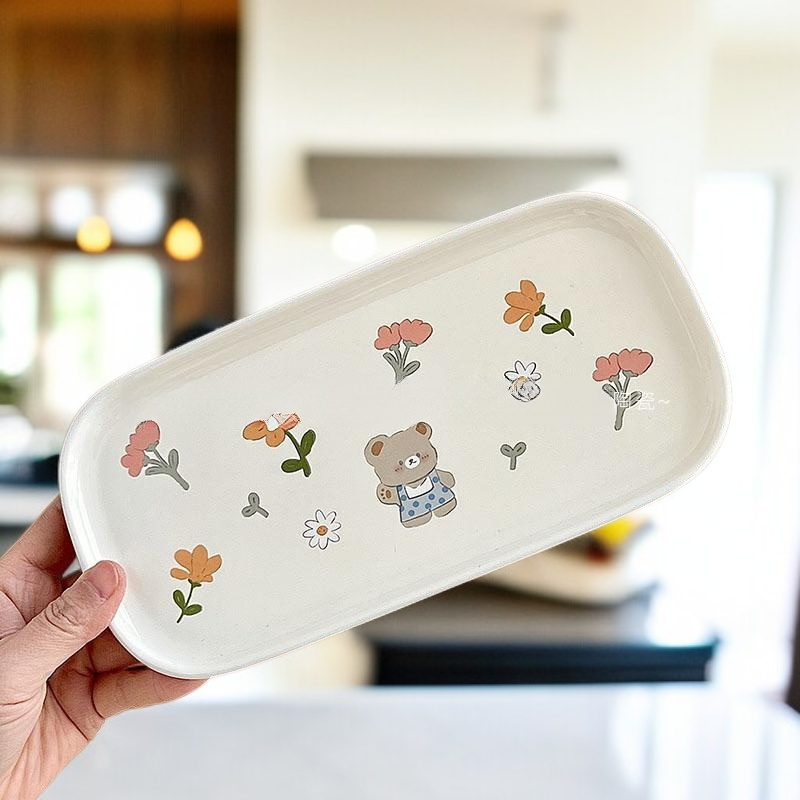 高顏值長方托盤餐具