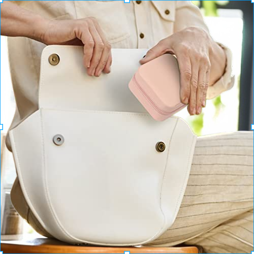 ミニジュエリー収納ボックス旅行サイズウェアラブルジュエリー収納ソースジュエリーボックスの持ち運びが簡単