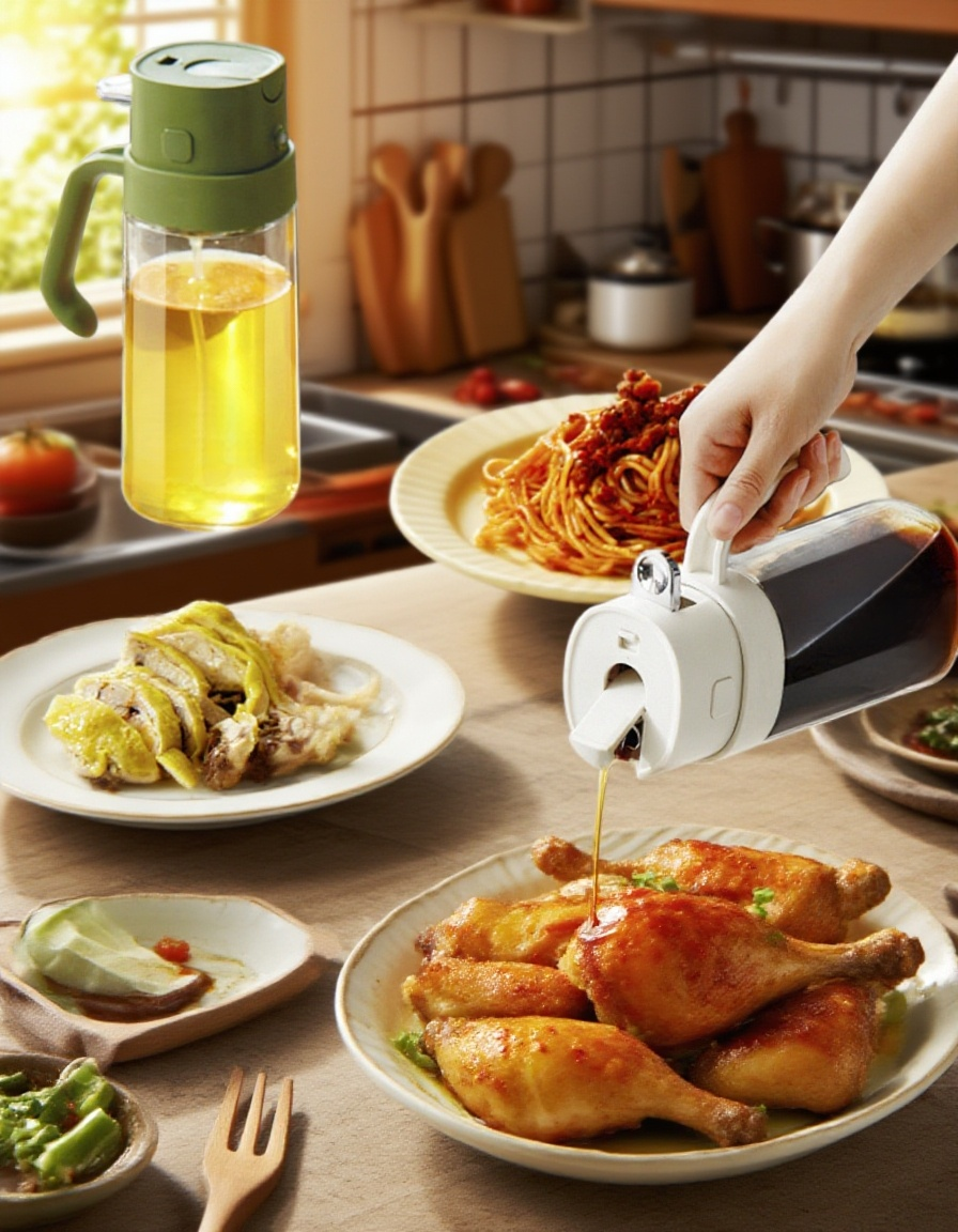 غلاية زيت متعددة الاستخدامات للمطبخ العصري