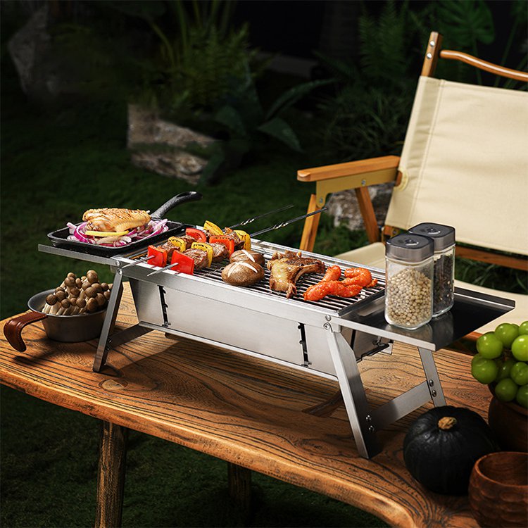 【인기 추전 템】접이식 바비큐 화로