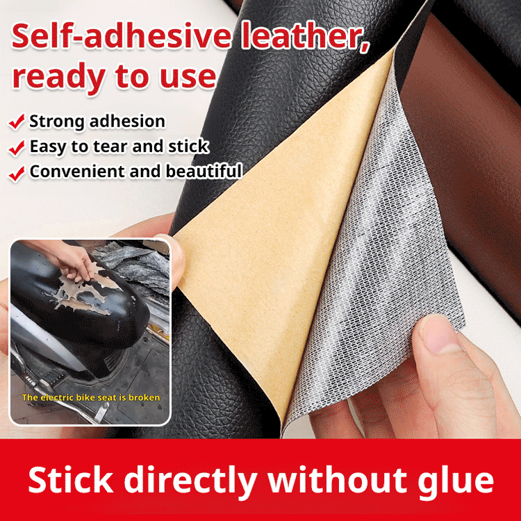 Don’t replace expensive leather! Repair rips, cracks, and holes in 10 seconds.
