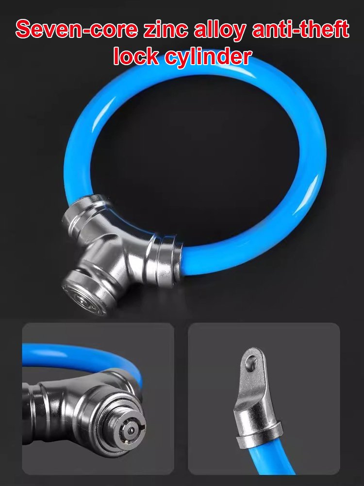 Anti-theft and shear-resistant steel wire combination lock