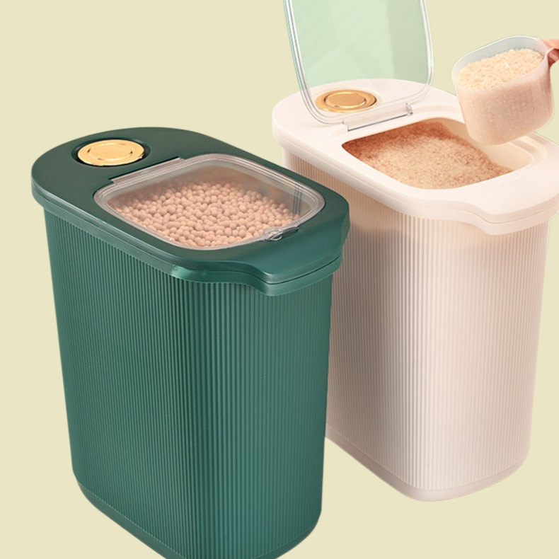 투명 대용량 쌀통 커버