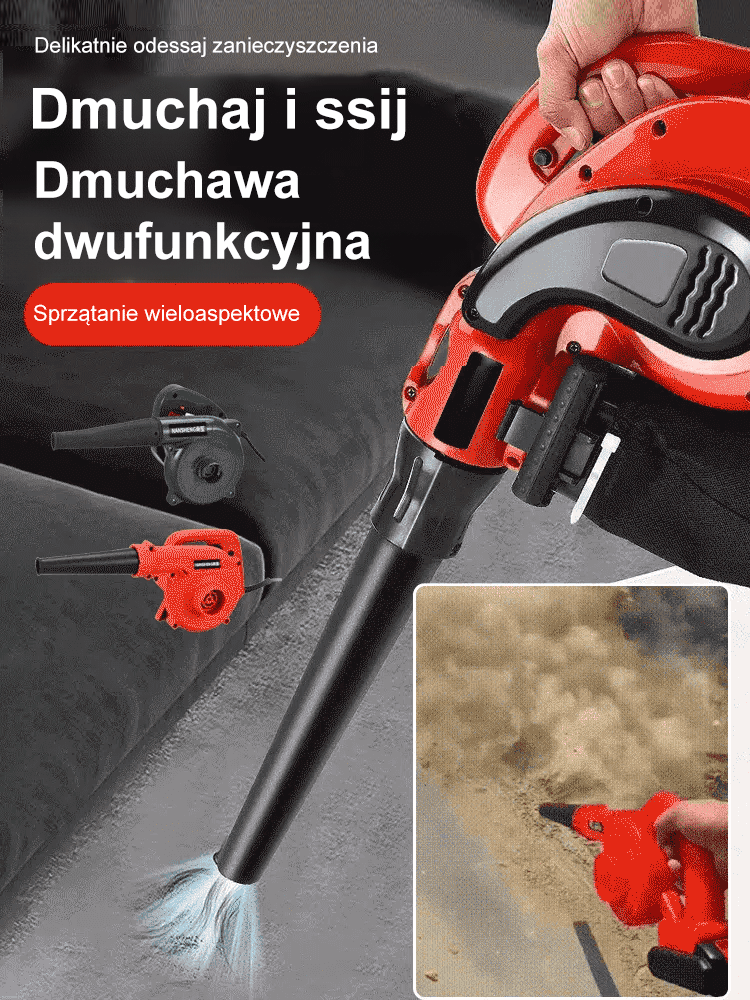 Akumulatorowa dmuchawa do liści