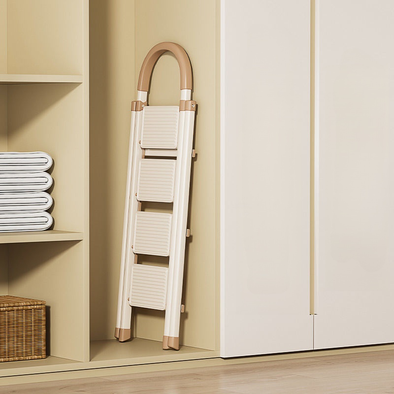 가정용 다용도 두꺼운 접이식 사다리 탄소강 실내 양용 신축 건조대 다용도 두꺼운 접이식 사다리 건조대