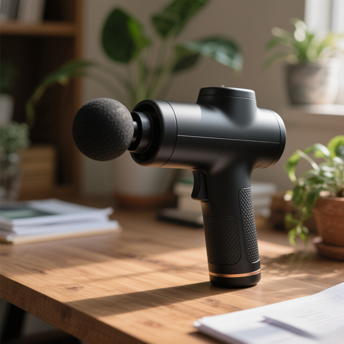 Compact and lightweight muscle massage device