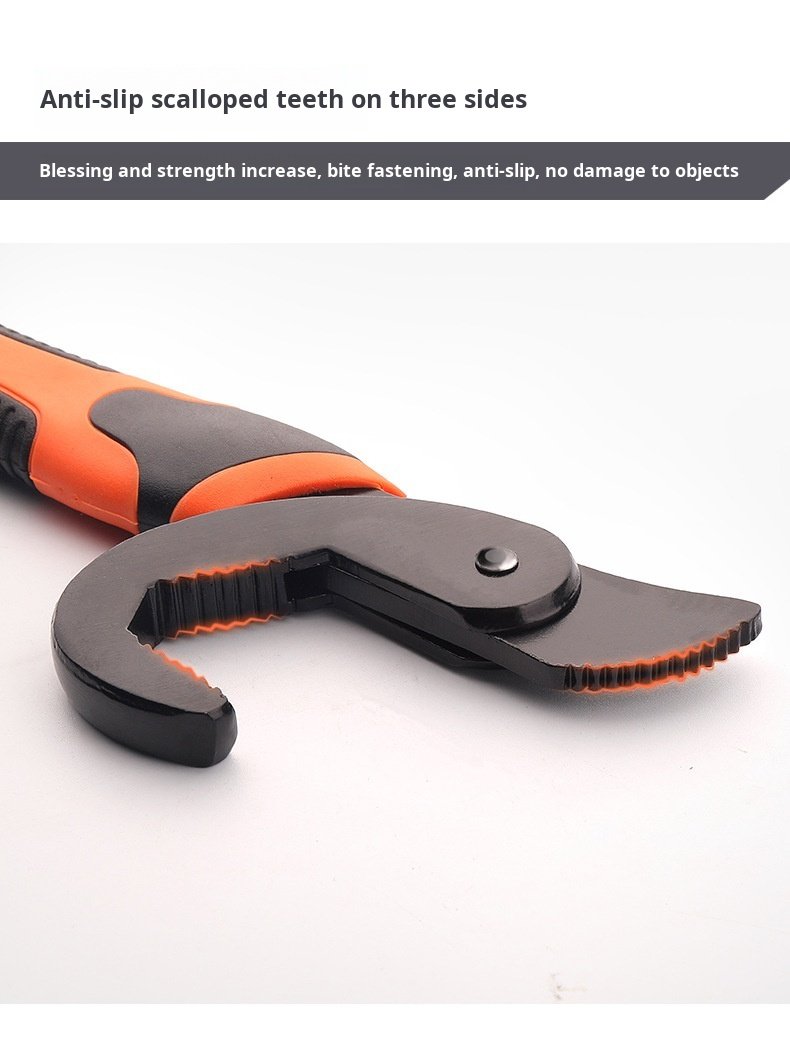 Durable steel construction of multifunctional wrenches