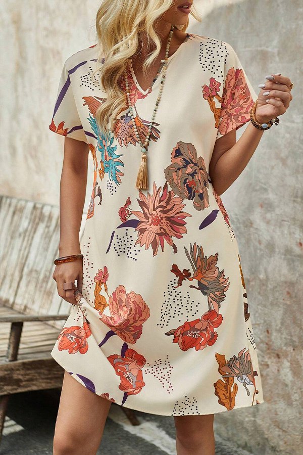 Floral Print Dress