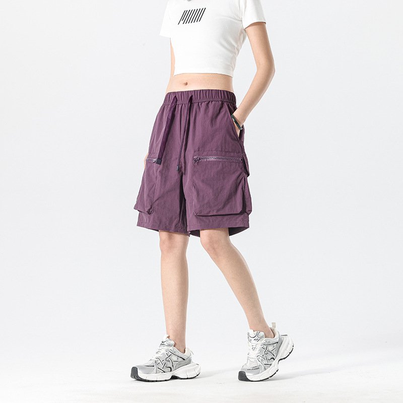 Sommer Herren Eisseide Shorts schnell trocknend