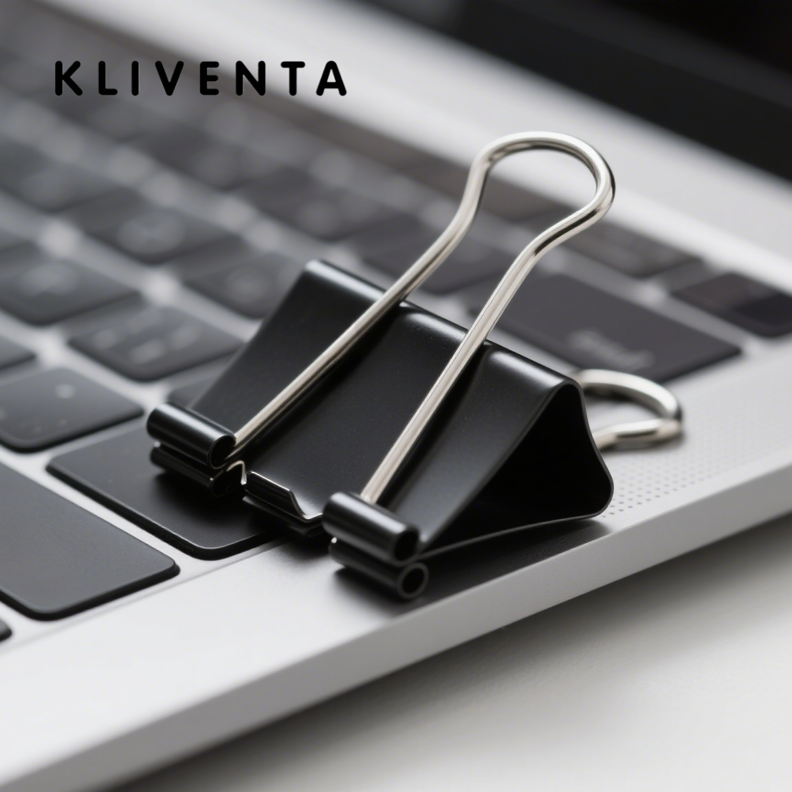 Box of assorted paper clips for office organization