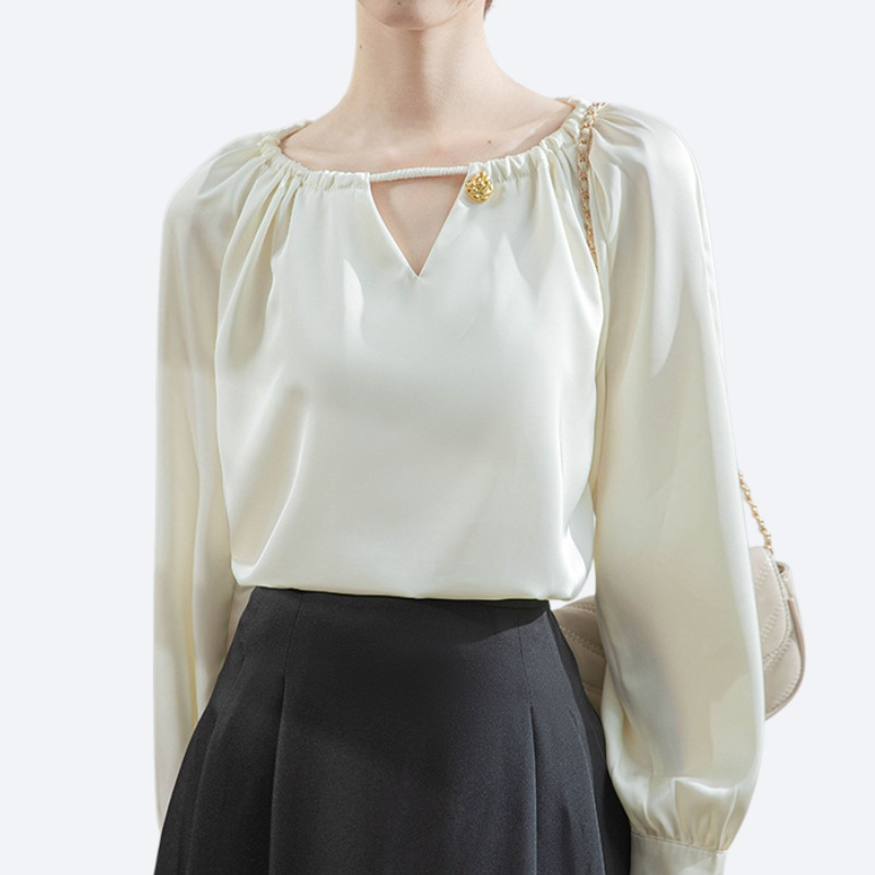 여성 프렌치 단면 고급감 셔츠