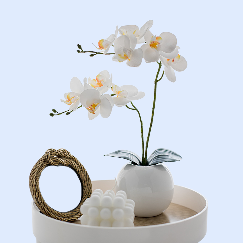 ホームデコレーション用ウェディングブーケ、人工花セットの置物装飾