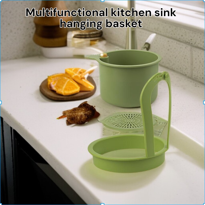 Kitchen sink drain hanging basket small vegetable basin storage basket drain basket