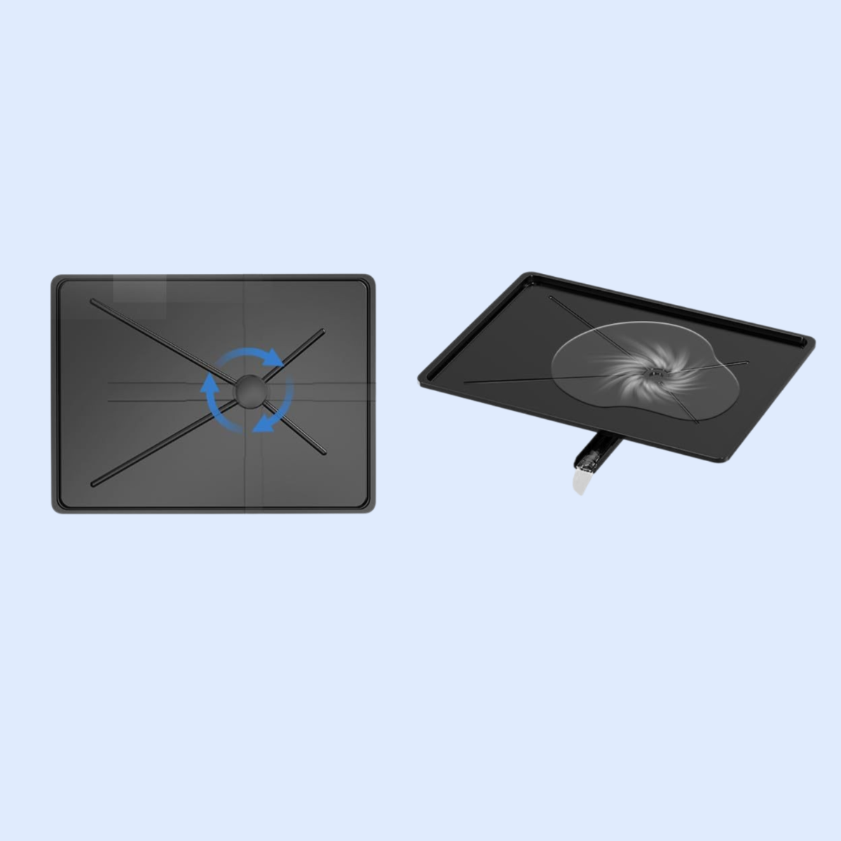 탈착식 배수 랙