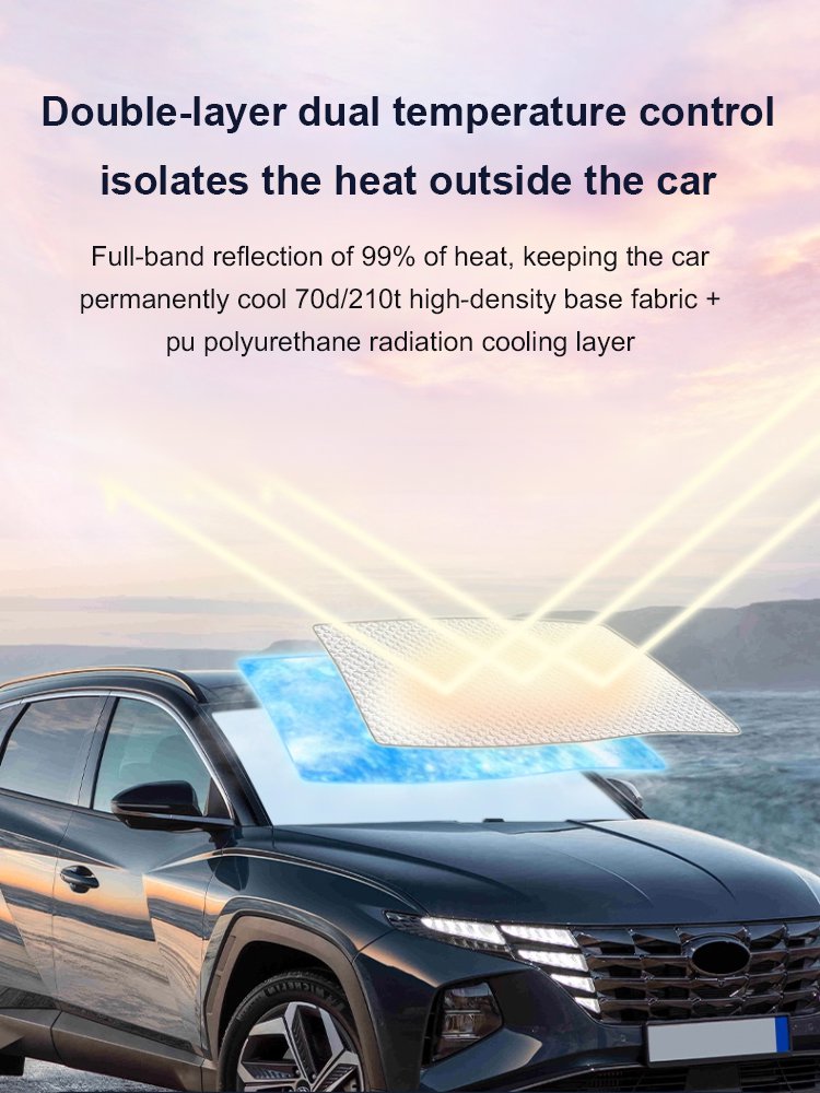 [No burns from the sun] UPF100+ double-layer nano-ice crystal umbrella