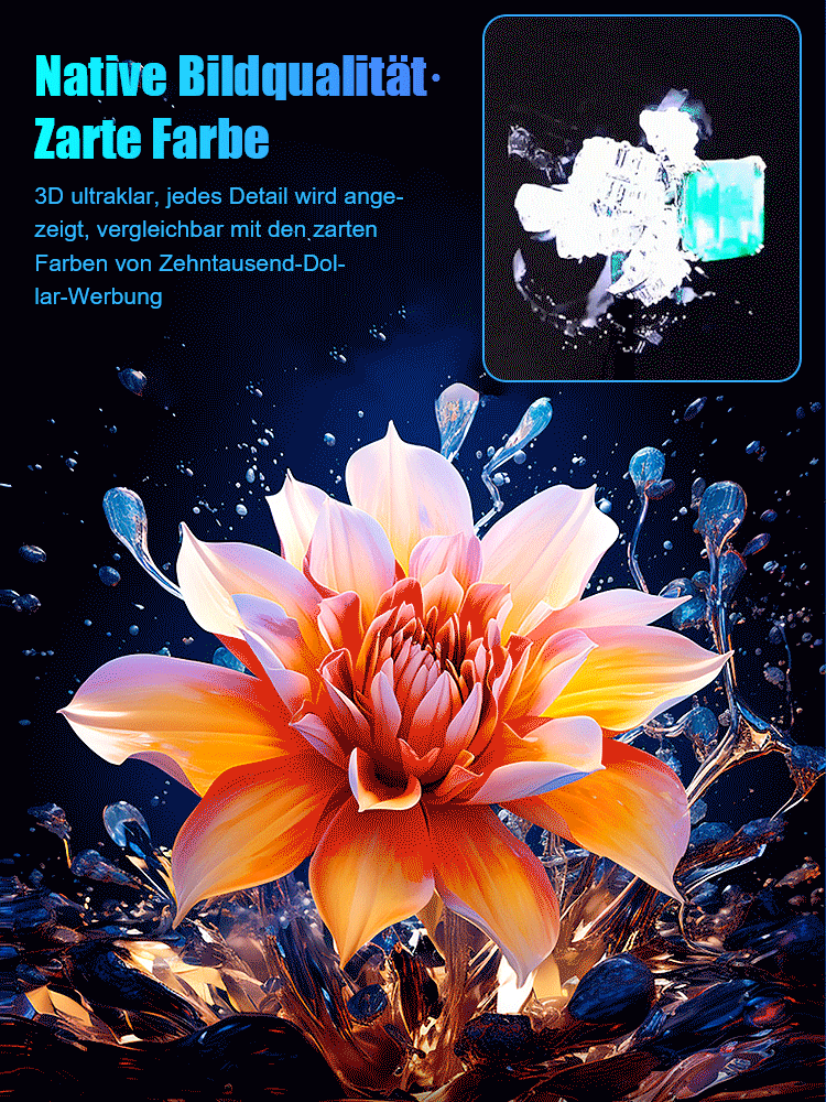 3D-Stereoprojektor mit bloßem Auge