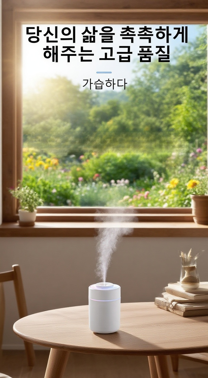 가정용 미니 가습기 디자인 상세 이미지