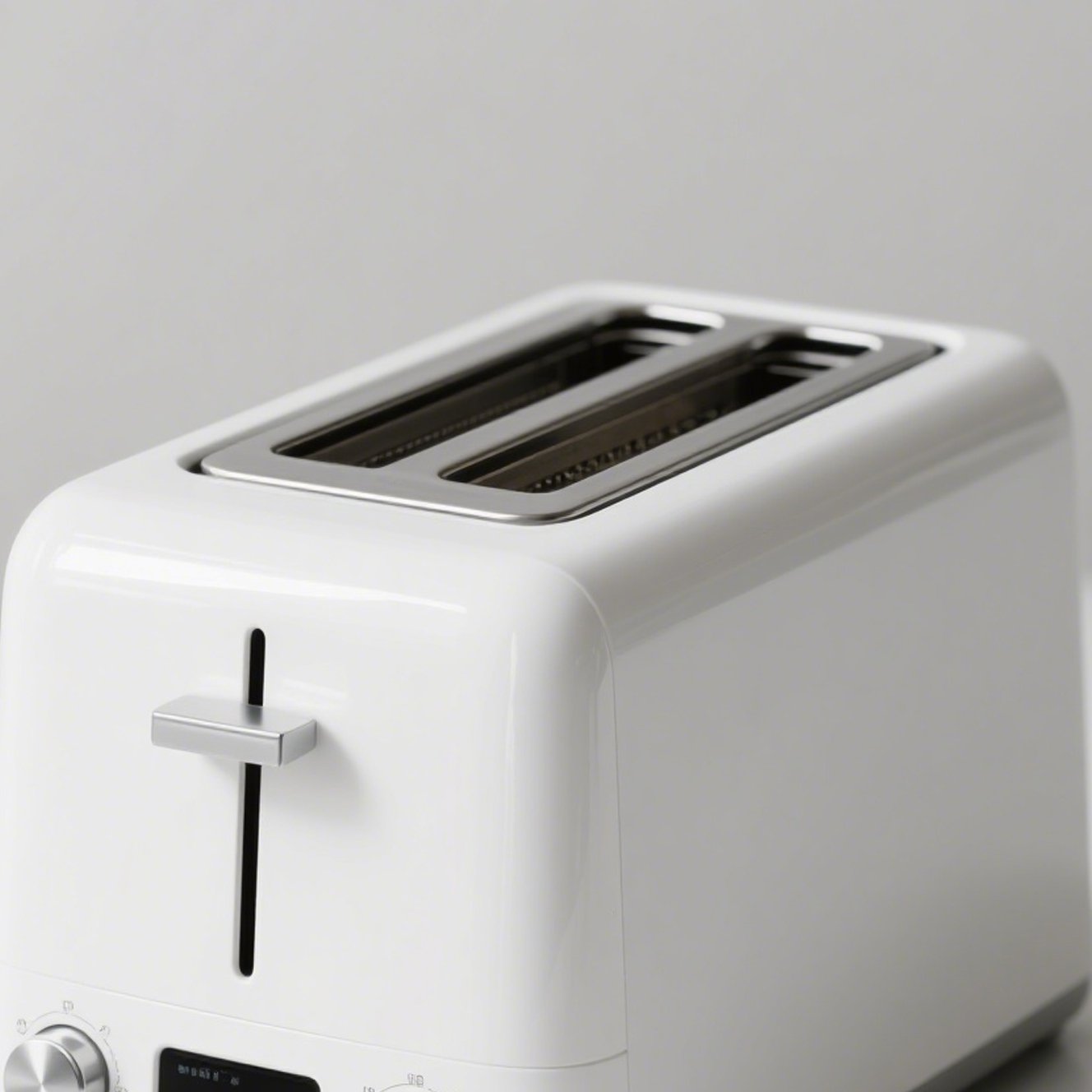 Detail ovládacího panelu automatické pekárny chleba