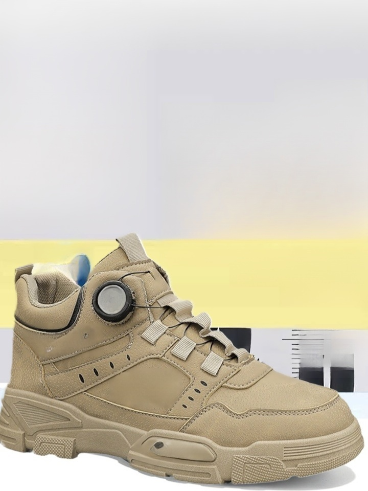 Arbeitsstiefel mit Knopf für Knopf