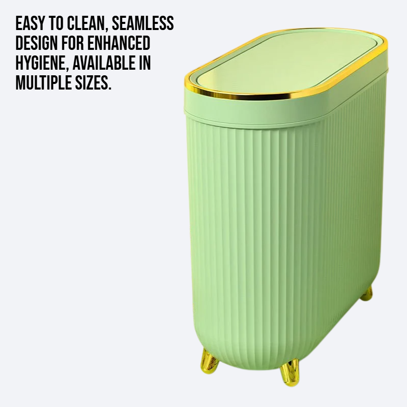 Use covered trash cans at the seams