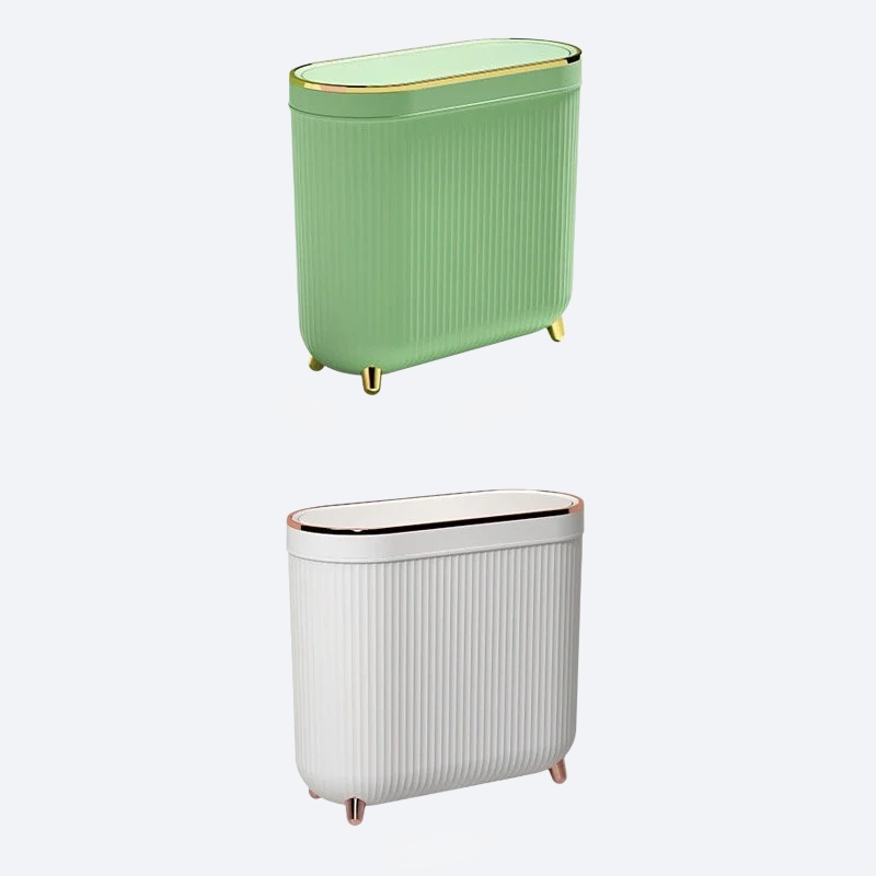 Use covered trash cans at the seams