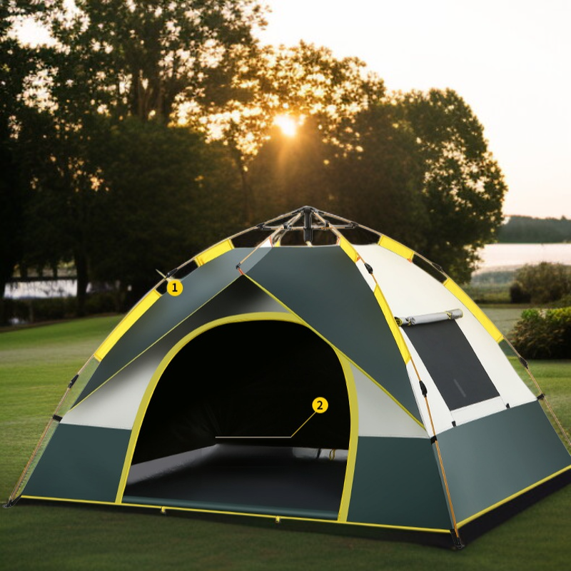 휴대용 전자동 방수 텐트 야외 휴대용 텐트 전자동의 전부 자동으로 작동되는 두터워지다 호외 옥외 실외 야외 편리