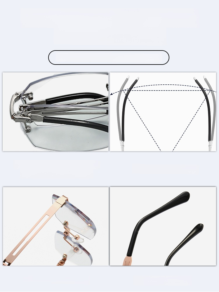 Faltbare HD Anti-Blaulicht Lesebrille