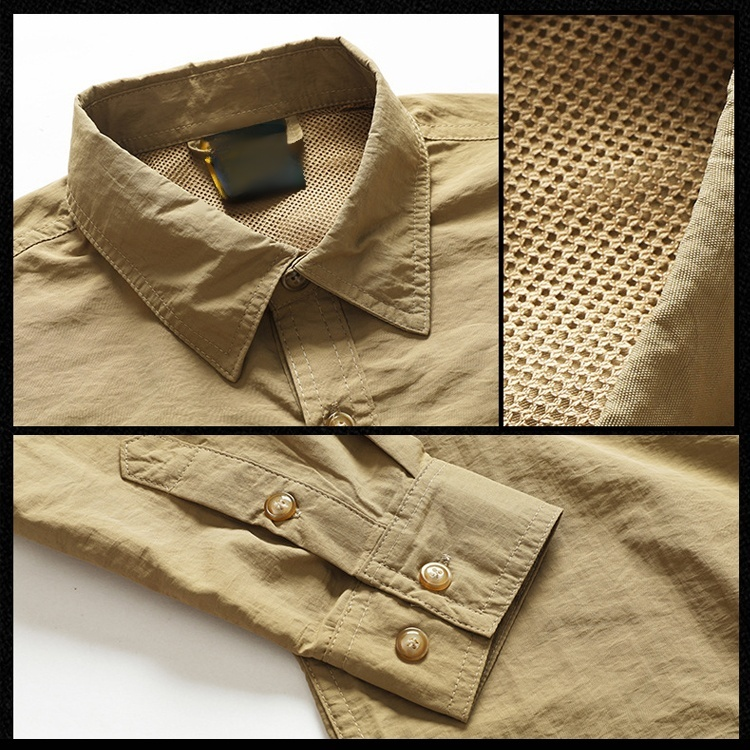 メンズアウトドテクニカルアシャツ